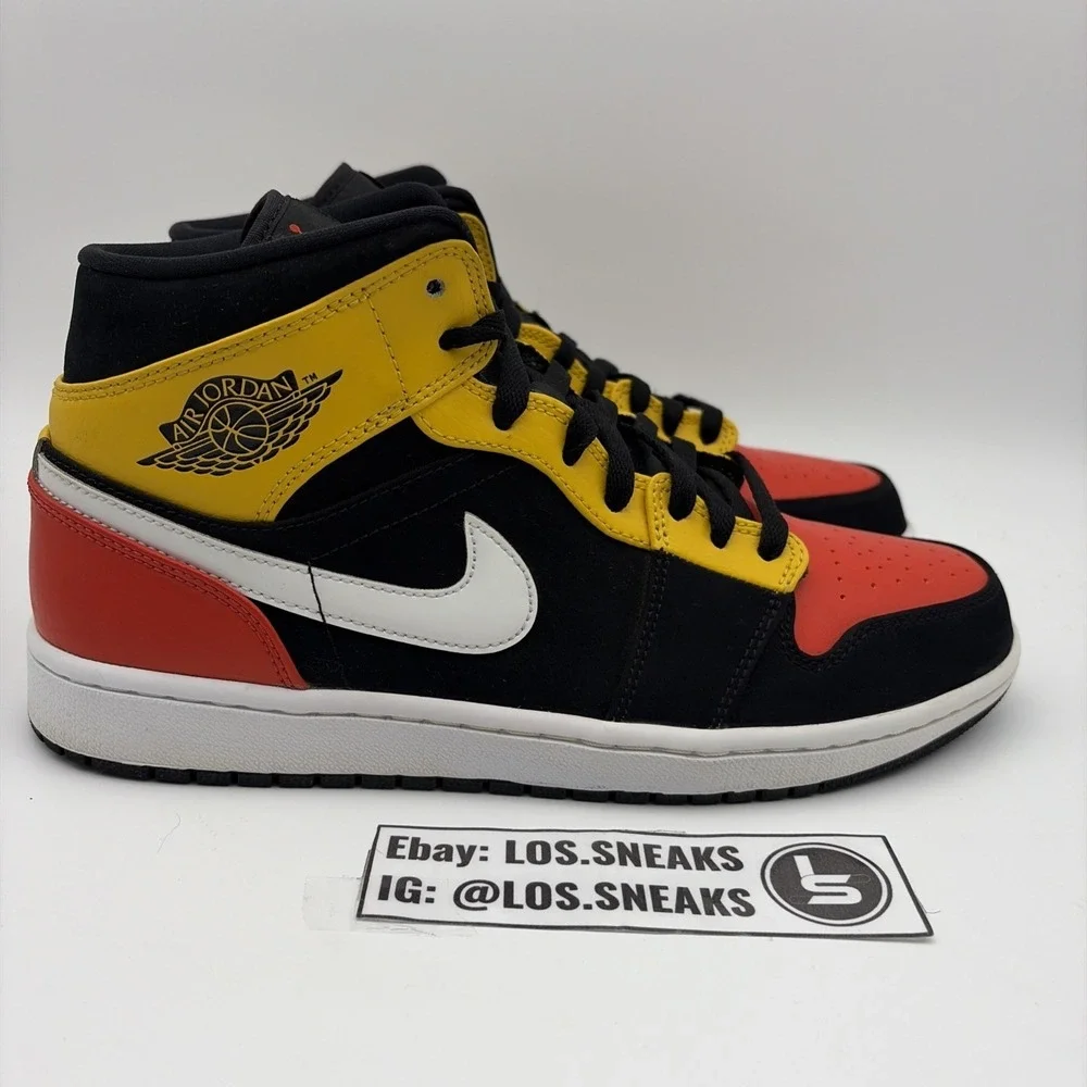 Size 9.5 - Air Jordan 1 SE Mid Amarillo (852542-087)